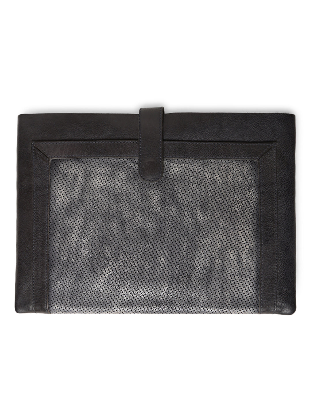 EleganceWrap Black Leather Laptop Cases
