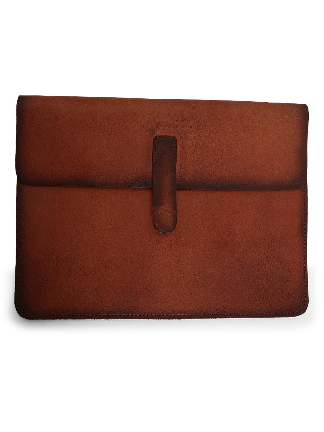 Prestige Cognac Leather Laptop Sleeves