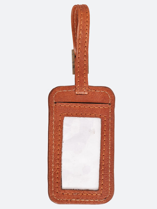 40/41 “The Wise Hound” Leather Luggage Tag