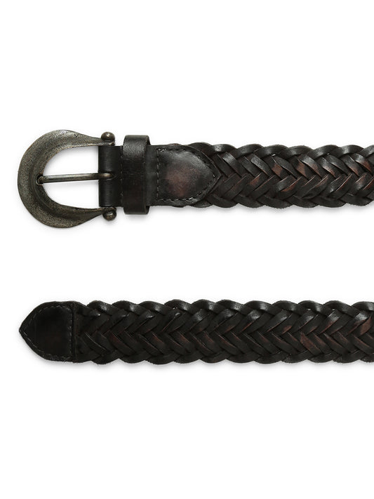 Women Braided Leather Belt