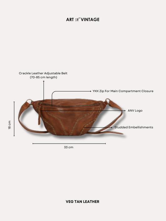 Horizon: Chunky Biker Waist Belt Bag