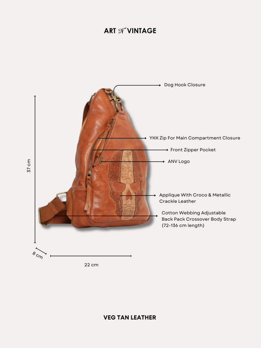 Beauty And The Beast: Biker Crossover Backpack