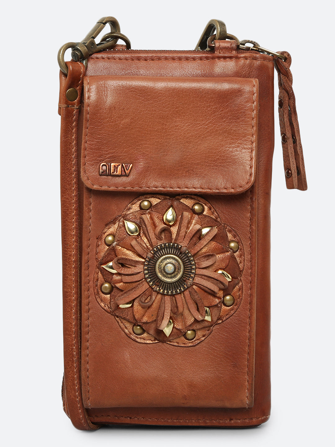 Insignia: Leather Mandala Phone Case Wallet