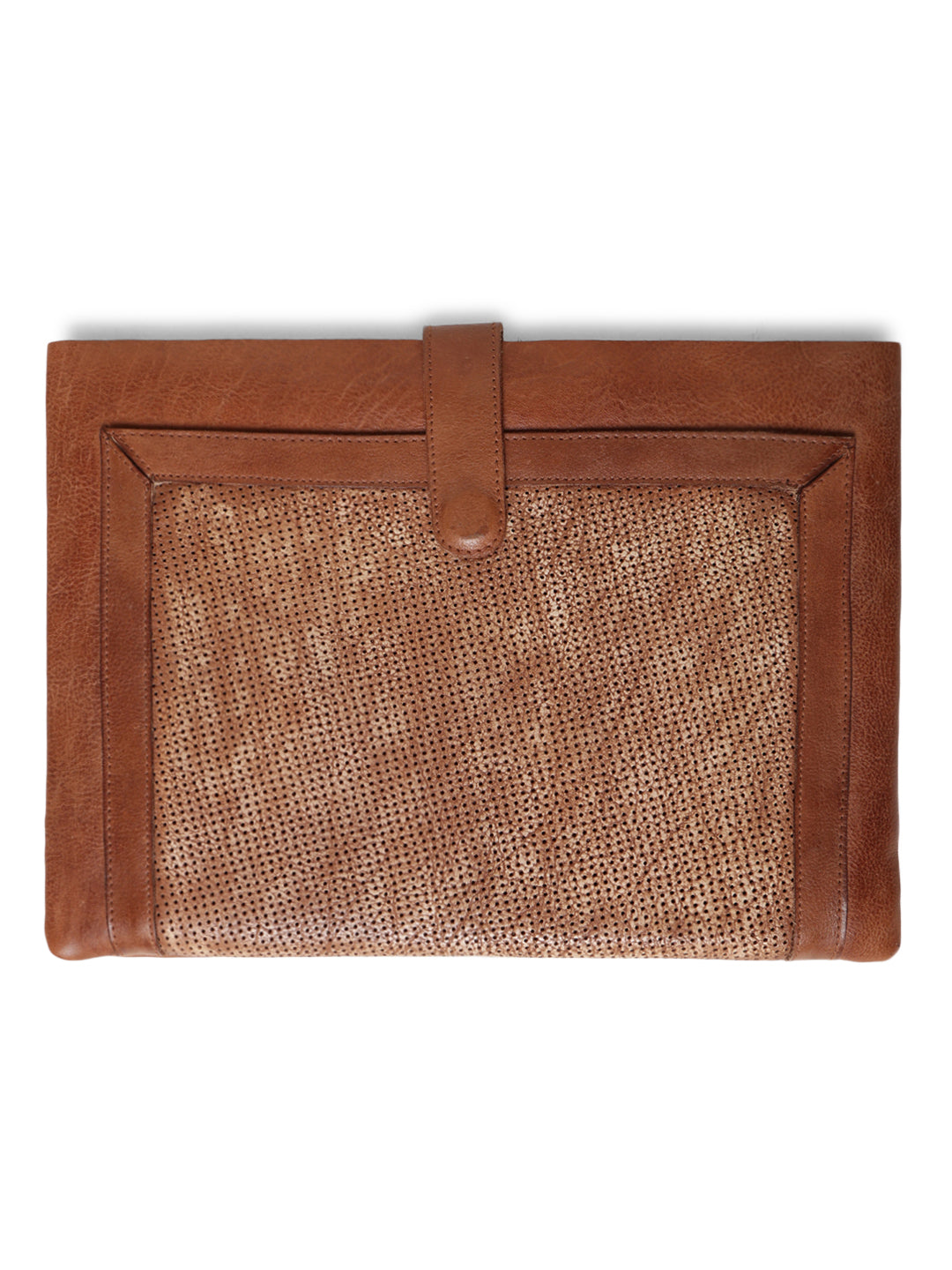 EleganceWrap Cognac Leather Laptop Cases