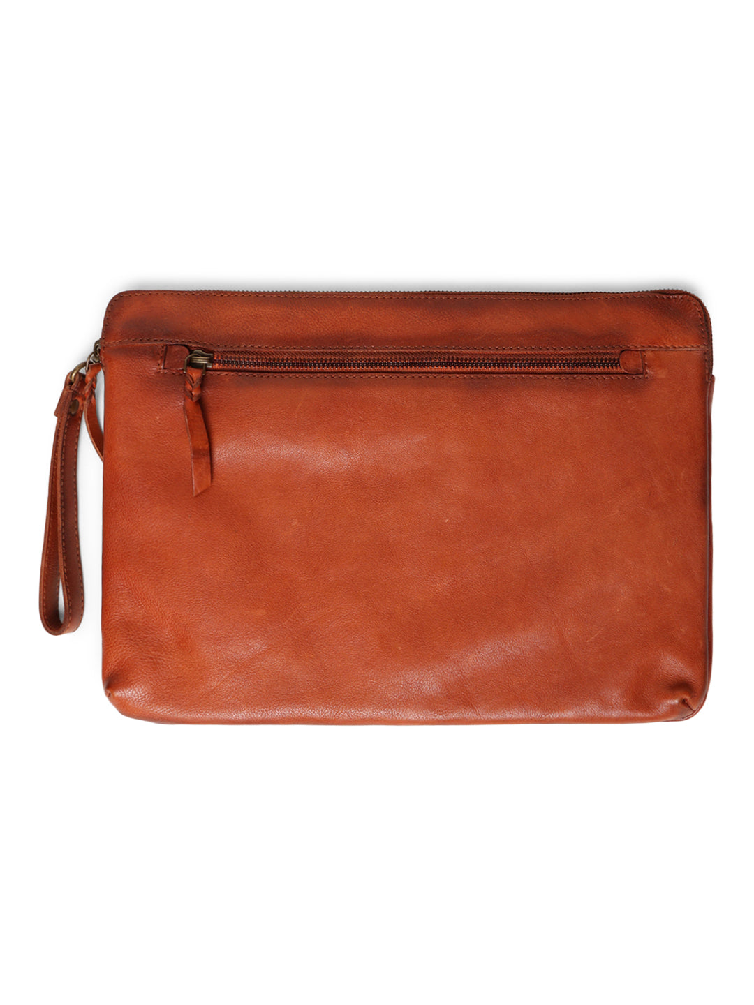 Timeless Protection: Cognac Leather Laptop Sleeves