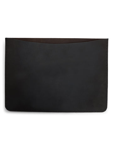 Classic Protection: Navy Leather Laptop Sleeves for Timeless Style