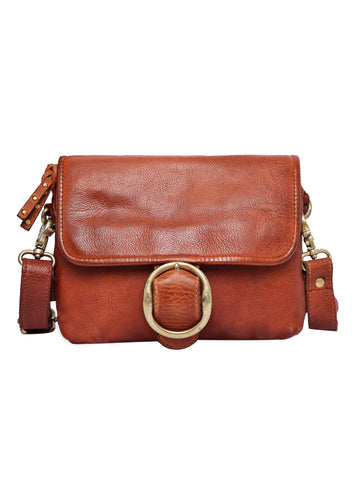 Aurora Handwoven Leather Crossbody Bag