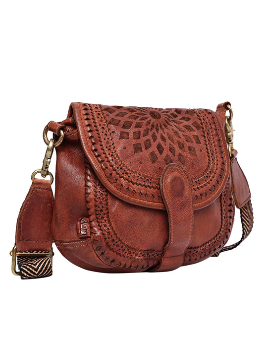 Mandira Handcrafted Leather Sling Bag