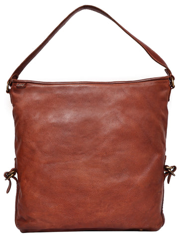 Heritage Tan Handcrafted Leather Shoulder Bag