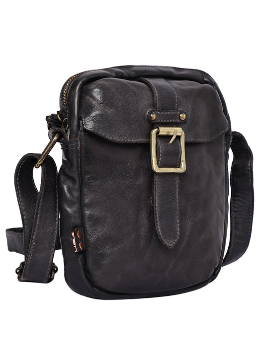 Art N Vintage Classic Leather Crossbody Sling Bag