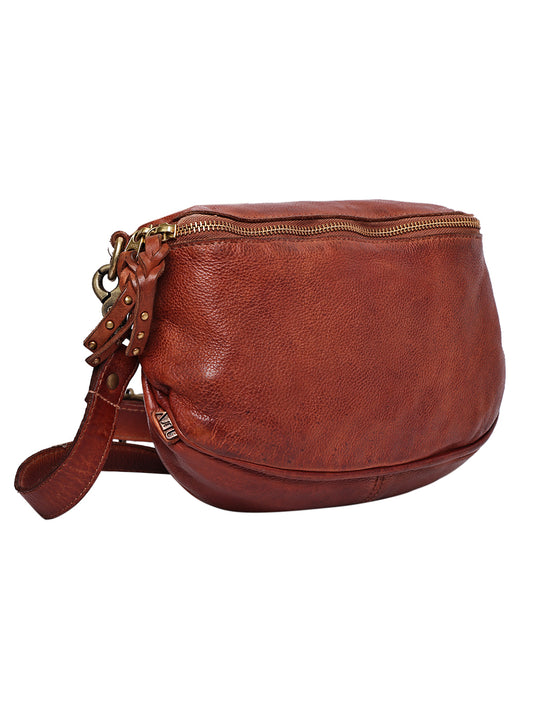 Aurora Handcrafted Leather Crossbody Bag