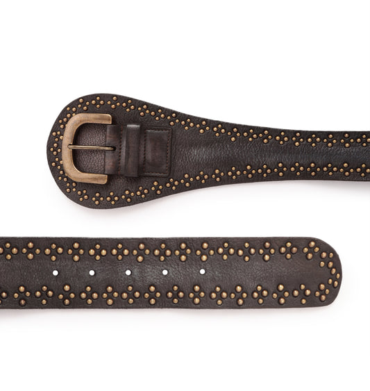 Brown Womens Genuine Leather Belt by Art N Vintage