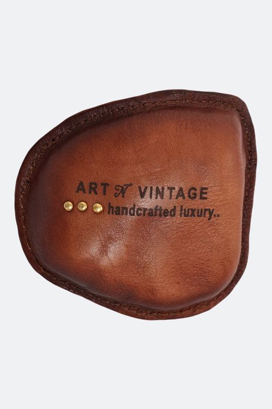 40/41 “We Haven’t Located Us Yet” Leather Paperweight