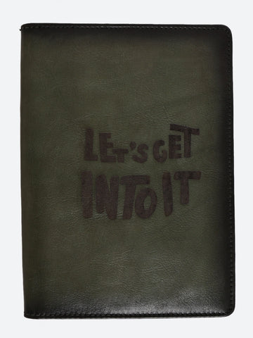 Art N Vintage Olive Real Leather Diary Cover
