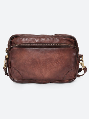 The Legacy Brown Leather Crossbody