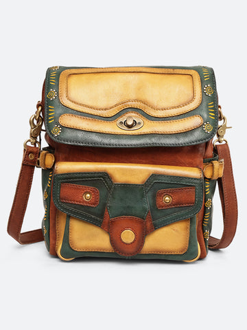 40/41 Leather Auto Crossbody