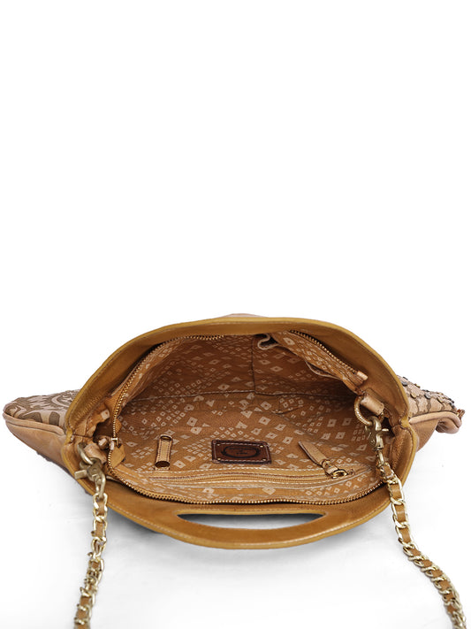 Zafira Mosaic Handcrafted Leather Handbag