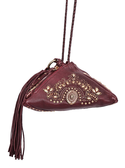 Reewayat Handcrafted Leather Crossbody Bag