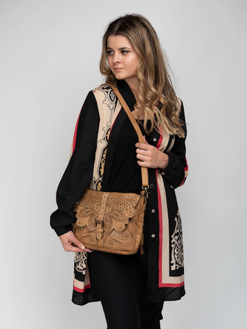Hand-Woven Leather Bag