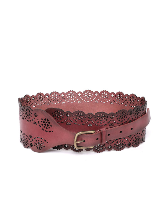 Art N Vintage Womens Genuine Leather Belt- FBL-057