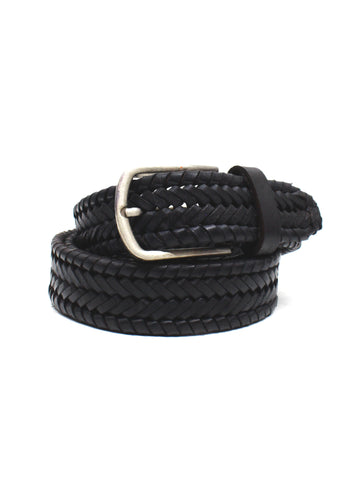Heritage Braided Real Leather Belt