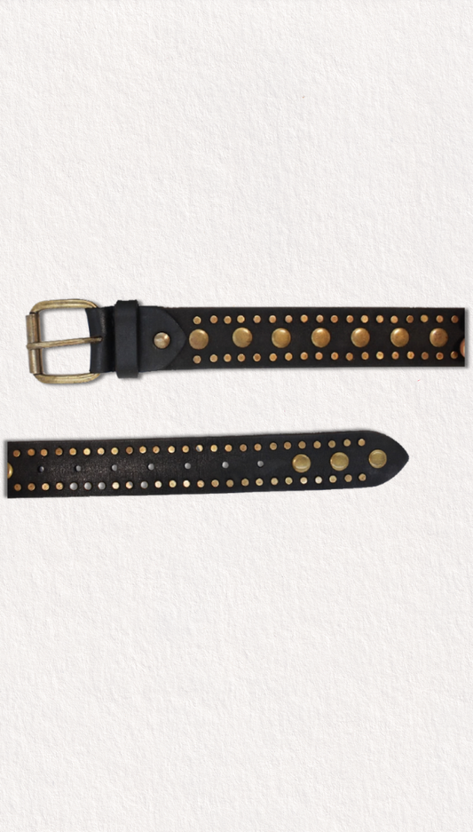 Brown Men's Belt - Stylish & Durable: Mr. Ajay Kumar X Art N Vintage
