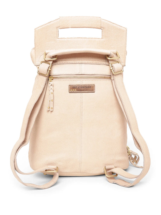 Artisan Mosaic Real Leather Convertible Backpack
