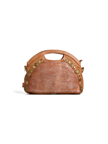 SILVIA: Womens Real Leather Handbag By Art N Vintage