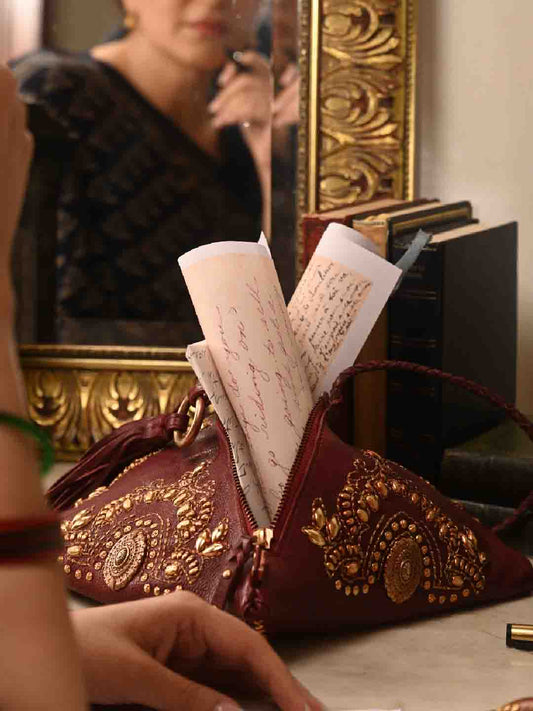 Reewayat Handcrafted Leather Crossbody Bag