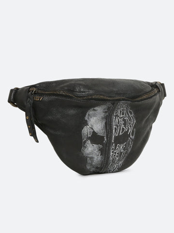 Skull: A Unisex Bikers Waist Bag